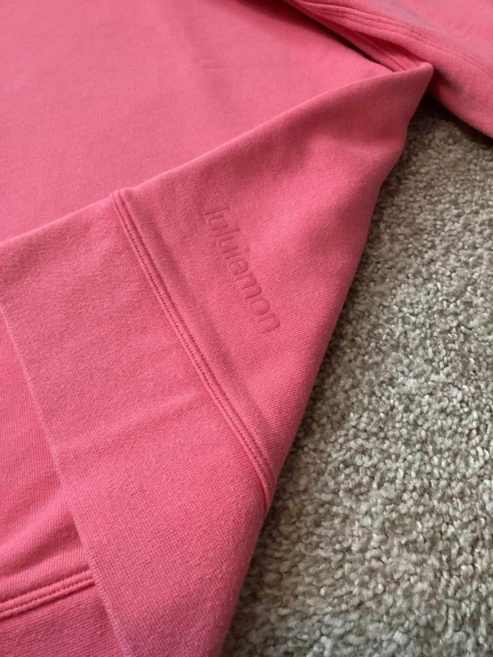 Lululemon Perfectly Oversized Crew Guava Pink Sweatshirt 6 small medium - Picture 7 of 9